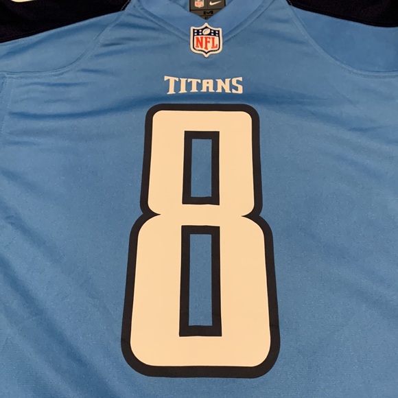 Nike Tennessee Titans #8 Marcus Mariota Jersey -size M - Picture 3 of 5